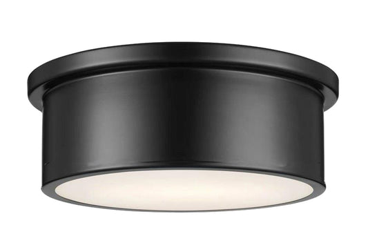 B-3194-BK 3 Light Flush